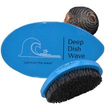 Escova Deep Dish Wave 360 Curva com Cerdas Naturais de Javali
