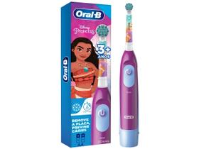 Escova Dental A Pilhas Infantil Elétrica Oral-B Disney Princess 1 Unidade