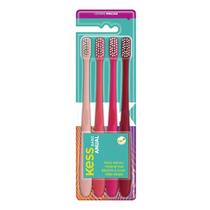 Escova Dental Basic Pack Com 4 - Kess