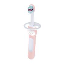 Escova Dental Bebê Mam Baby's Brush 6+ Meses Rosa Escova Dental Bebê Mam Baby's Brush 6+ Meses Rosa