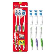 Escova Dental Classic Clean Cerdas Médias Com 3 Un. Escova Dental Classic Clean Cerdas Médias Com 3 Un.