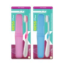 Escova Dental Clear Extreme Cerdas Macias Porta Escova Kess Escova Dental Clear Extreme Cerdas Macias Porta Escova Kess