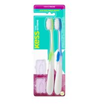 Escova Dental Clear Extreme Kess Belliz Azul e Verde C/2 Escova Dental Clear Extreme Kess Belliz Azul e Verde C/2