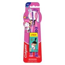 Escova Dental Colgate Smiles Agnes e Fluffy 6+ Anos 2 Unidades
