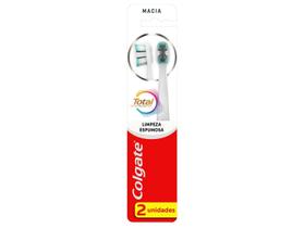 Escova Dental Colgate Total Limpeza Espumosa Suave 2 unidades