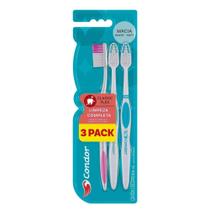 Escova Dental Condor Classic Flex Maci Cores Sortidas 3