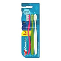 Escova Dental Condor Plus Macia Pack 3 unid. Escova Dental Condor Plus Macia Pack 3 unid.