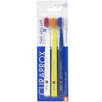 Escova Dental Curaprox Trio 5460 Ultra Soft Cores Sortidas