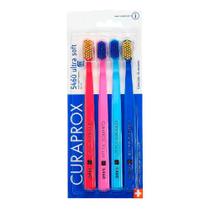 Escova Dental Curaprox Ultra Soft 5460 Cores Sortidas 4 Unidades