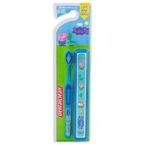 Escova Dental DClean Peppa Pig 3+ Macia + Estojo