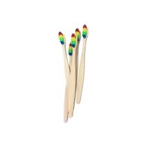 Escova Dental De Bambu Ecológicas E Biodegradáveis - 5 Unidades