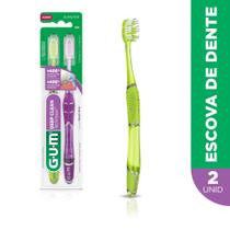 Escova Dental Deep Clean Compact GUM 2 unidades Escova Dental Deep Clean Compact GUM 2 unidades