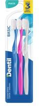 Escova Dental Dentil Basic Cerdas Macias Sortidas Pack 3 Un
