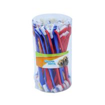 Escova Dental Dupla Pote Com 50 Unidades Vetys Escova Dental Dupla Pote Com 50 Unidades Vetys