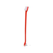 Escova Dental Dupla Vermelha para Cães - 1 Unidade - Vetys Escova Dental Dupla Vermelha para Cães - 1 Unidade - Vetys