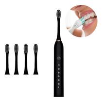 Escova Dental Elétrica Branqueadora - Remove Manchas em 1 Semana