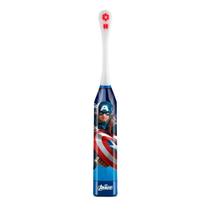 Escova Dental Elétrica Infantil - Kids Health Pro Capitão América Marvel Multilaser - HC089