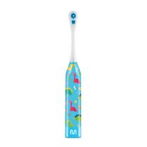 Escova Dental Elétrica Infantil Multilaser Dinossauro Kids Healt Pro 1 Unidade + 1 Refil