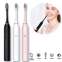 Escova Dental Elétrica Moderna para Limpeza Completa Escova Dental Elétrica Moderna para Limpeza Completa