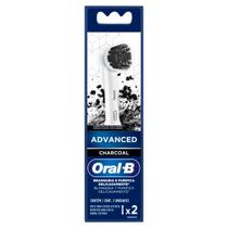 Escova Dental Elétrica Oral B Carvão Refil 2 Unidades