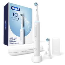 Escova Dental Elétrica Oral-B iO Deep Clean White - com 2 Cabeças