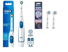 Escova Dental Eletrica Pro Saude Power+2 Pilhas + Refil Sensi - Oral-B