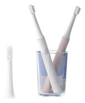 Escova Dental Elétrica Recarregável 2 Refis Limpeza Profunda