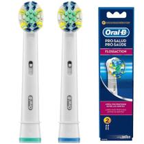 Escova dental eletrica refil - floss action 2un oral-b - oral-b