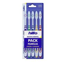 Escova Dental Hillo Classic Macia 5 unidades Escova Dental Hillo Classic Macia 5 unidades