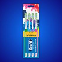 Escova Dental Indicator Clean Color Collection 4un Oral B Escova Dental Indicator Clean Color Collection 4un Oral B