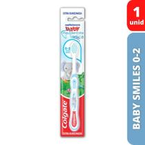 Escova Dental Infantil Baby Smiles de 0-2anos 1 unidade Colgate