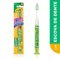 Escova Dental Infantil Com Led Crayola GUM 1 unidade