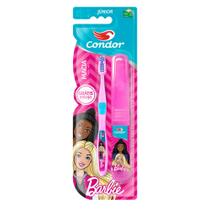 Escova Dental Infantil Condor Barbie com Estojo Protetor Escova Dental Infantil Condor Barbie com Estojo Protetor