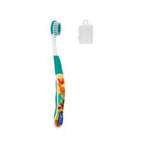 Escova Dental Infantil Dinos Meninos C/ Capa Protetora - Zein