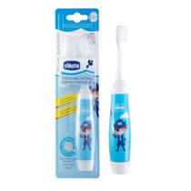 Escova Dental Infantil Elétrica +3anos Azul Chicco