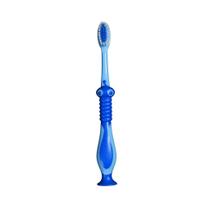 Escova Dental Infantil Macia Azul Com Capa e Ventosa +3 Anos Dino Green - Green Dental Escova Dental Infantil Macia Azul Com Capa e Ventosa +3 Anos Dino Green - Green Dental
