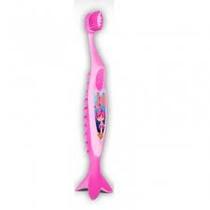 Escova Dental Infantil Macia Com Limpador De Língua Sereia Escova Dental Infantil Macia Com Limpador De Língua Sereia