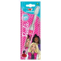 Escova Dental Infantil Macia com Luz de Led Barbie Condor
