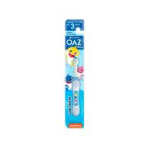 Escova Dental Infantil OAZ Baby Shark C/ 1 Un Cores Variadas