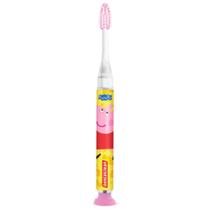 Escova Dental Infantil Peppa Pig Com Luz E Timer De 2 Minutos Escova Dental Infantil Peppa Pig Com Luz E Timer De 2 Minutos