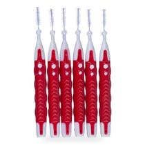 Escova Dental Interdental Cilíndrica Extra Fina 3mm BITUFO 6 Unidades