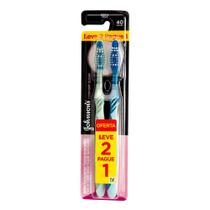 Escova Dental J&J Reach Comfort Clean Média 40 Leve 2 Pague 1