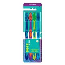 Escova Dental Kess Basic Supra 4un.