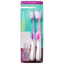 Escova Dental Kess Cerdas Macias Clear Extreme 2uni - Belliz