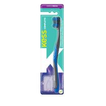 Escova Dental Kess Complete Média Limpador de Língua 1un