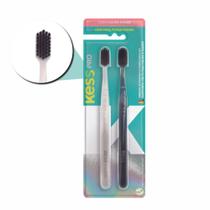 Escova Dental Kess Pro Extra Macias C/2 Cód.2533