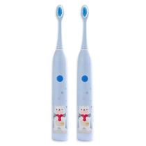 Escova Dental Kit 2 Uni Eletrica Criança Recarregavel 6 Velocidades Gengiva Profunda Higiene Bucal Lingua Limpeza Oral Escova Dental Kit 2 Uni Eletrica Criança Recarregavel 6 Velocidades Gengiva Profunda Higiene Bucal Lingua Limpeza Oral