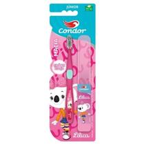 Escova Dental Macia com Estojo Protetor Lilica Ripilica Condor Escova Dental Macia com Estojo Protetor Lilica Ripilica Condor