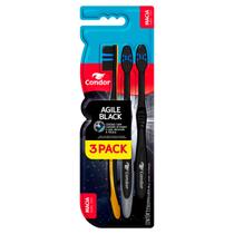 Escova Dental Macia Condor Agile 3 Unidades