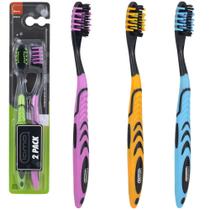 Escova dental macia iamo colors 2 pecas